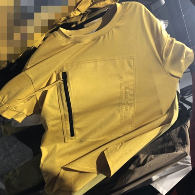 市场上装-T恤-上海展会休闲T恤【实拍】