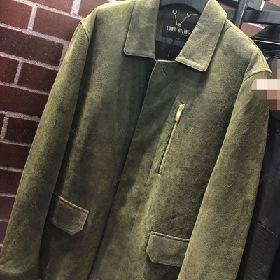 市场上装-皮衣-上海展会休闲商务皮衣【实拍】