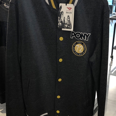 运动品牌-外套-【实拍】男运动棒球服