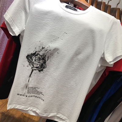 市场上装-T恤-靓仔T恤【实拍】