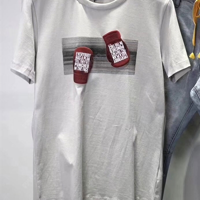 市场上装-T恤-靓仔T恤【实拍】