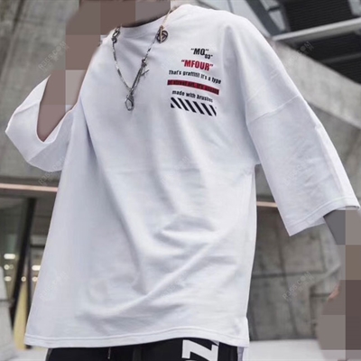 市场上装-T恤-靓仔T恤【实拍】