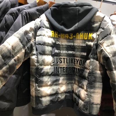 市场上装-棉衣/羽绒服-靓仔棉服【实拍】