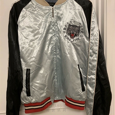 运动品牌-外套-男运动棒球服
