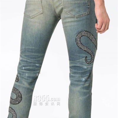 设计师品牌-牛仔裤-微潮牛仔裤
