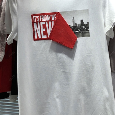 市场上装-T恤-靓仔T恤【实拍】