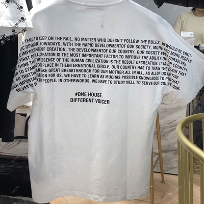 市场上装-T恤-休闲T恤【实拍】