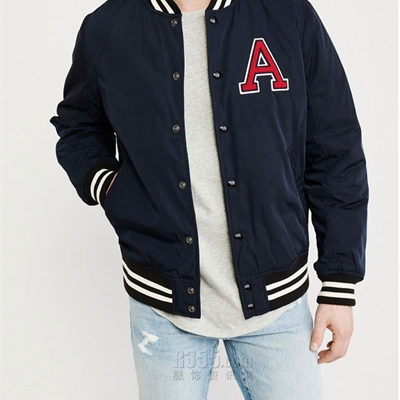 商场品牌-外套-男运动棒球服