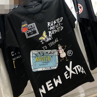 市场上装-T恤-休闲T恤【实拍】