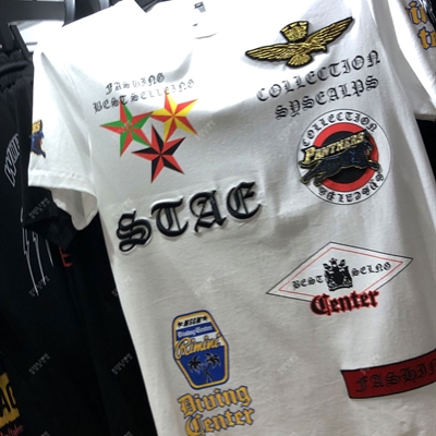 市场上装-T恤-休闲T恤【实拍】