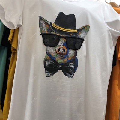 市场上装-T恤-靓仔T恤【实拍】