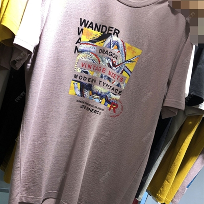 市场上装-T恤-靓仔T恤【实拍】