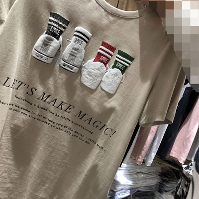 市场上装-T恤-靓仔T恤【实拍】