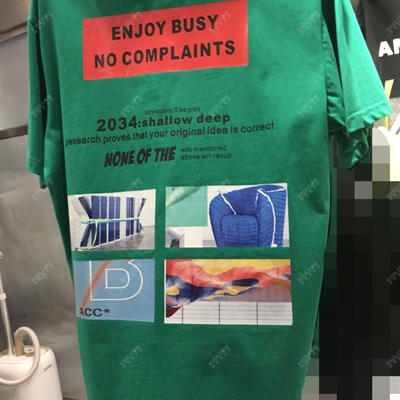 市场上装-T恤-休闲T恤【实拍】