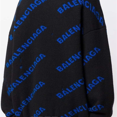 商场品牌-套头-【联名款BALENCIAGA x Farfetch】针织衫