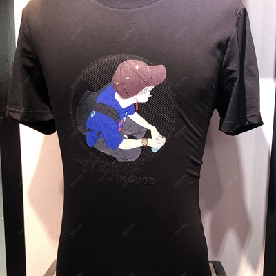 市场上装-T恤-靓仔T恤【实拍】