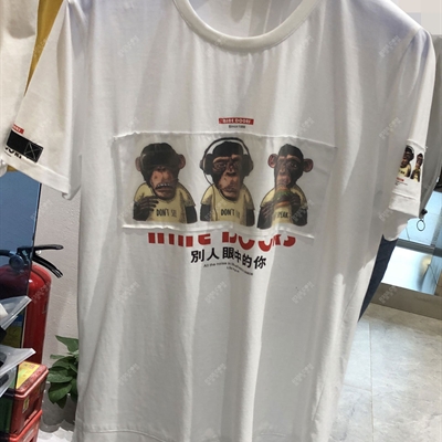 市场上装-T恤-靓仔T恤【实拍】