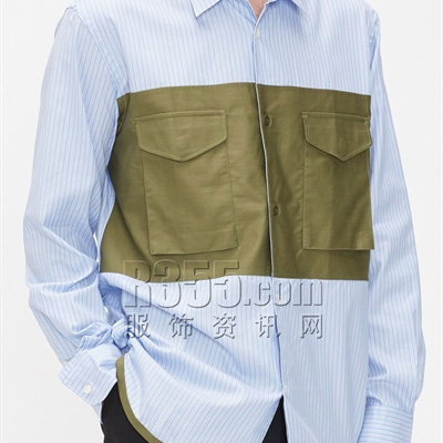 设计师品牌-长袖-微潮长袖衬衫