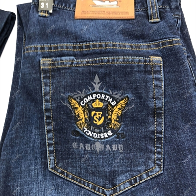 市场男裤-牛仔-商务牛仔裤【实拍】