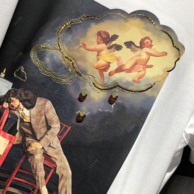 市场上装-T恤-靓仔T恤【实拍】