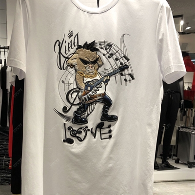 市场上装-T恤-靓仔T恤【实拍】