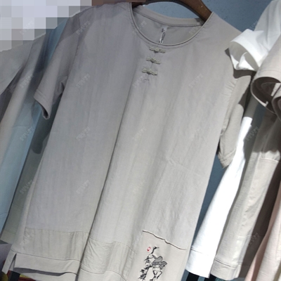 市场上装-T恤-休闲T恤【实拍】