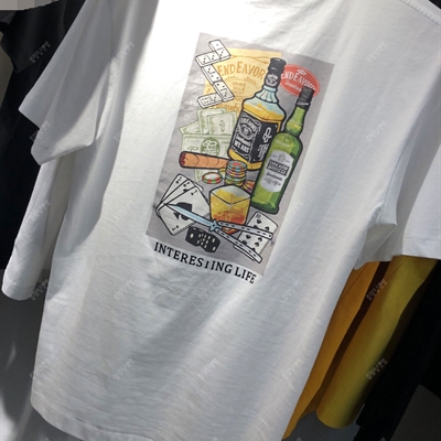 市场上装-T恤-靓仔T恤【实拍】