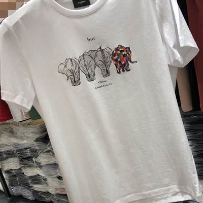 市场上装-T恤-靓仔T恤【实拍】