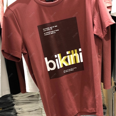 市场上装-T恤-靓仔T恤【实拍】