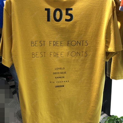 市场上装-T恤-靓仔T恤【实拍】