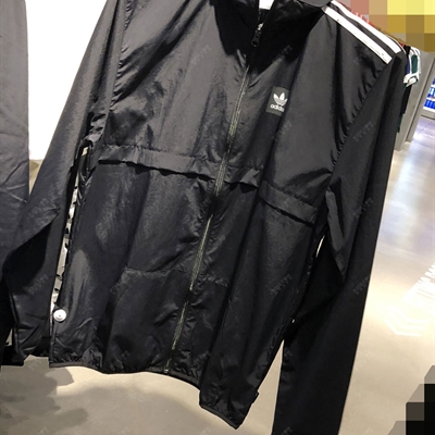 运动品牌-外套-【实拍】男运动单衣