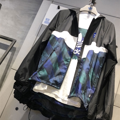 运动品牌-外套-【实拍】男运动单衣