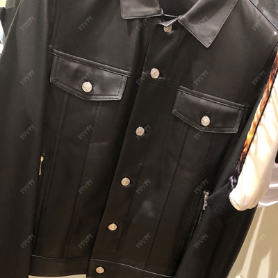 商场品牌-皮衣-【实拍】微潮皮衣
