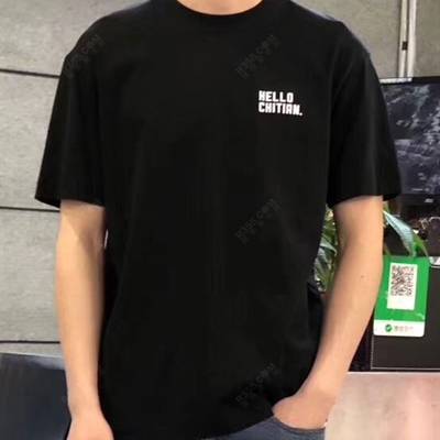 市场上装-T恤-靓仔T恤【实拍】