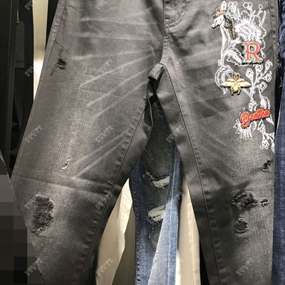 市场男裤-牛仔-时尚商务牛仔裤【实拍】