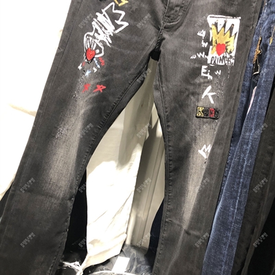 市场男裤-牛仔-时尚商务牛仔裤【实拍】