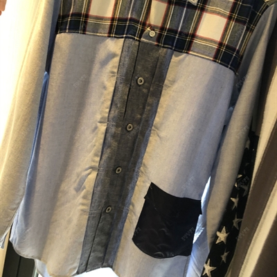设计师品牌-长袖-【实拍】微潮长长袖衬衫
