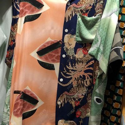 设计师品牌-短袖-【实拍】微潮短袖衬衫