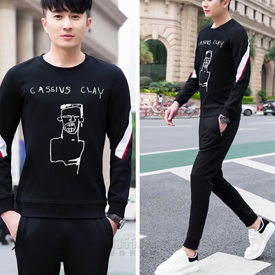 运动品牌-套装-男运动套装
