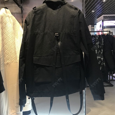 运动品牌-外套-【实拍】男运动单衣