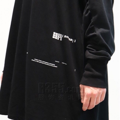 设计师品牌-长袖-微潮长T