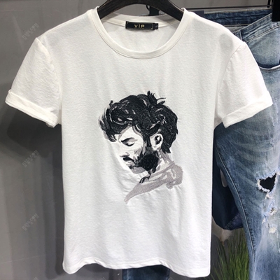 市场上装-T恤-休闲T恤【实拍】