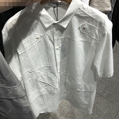 商场品牌-短袖-衬衫【实拍】