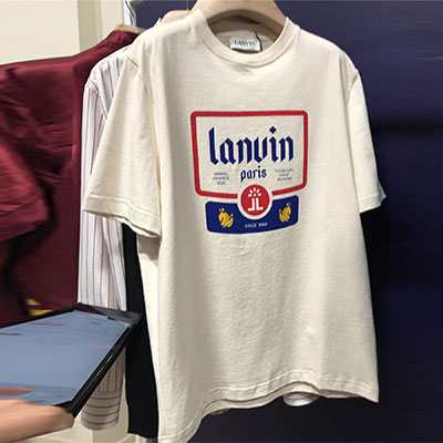 2020春夏_LANVIN_T恤_欧洲大牌资料