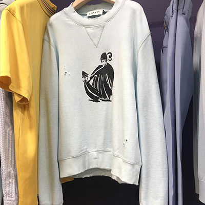 2020春夏_LANVIN_卫衣_欧洲大牌资料