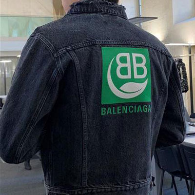 2020春夏_BALENCIAGA_牛仔衣_欧洲大牌资料
