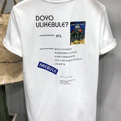 市场上装-T恤-休闲T恤【实拍】