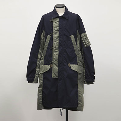 2020春夏_SACAI_大衣_欧洲大牌资料