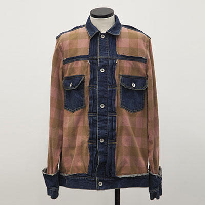 2020春夏_SACAI_牛仔上衣_欧洲大牌资料