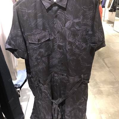 商场品牌-短袖-衬衫【实拍】